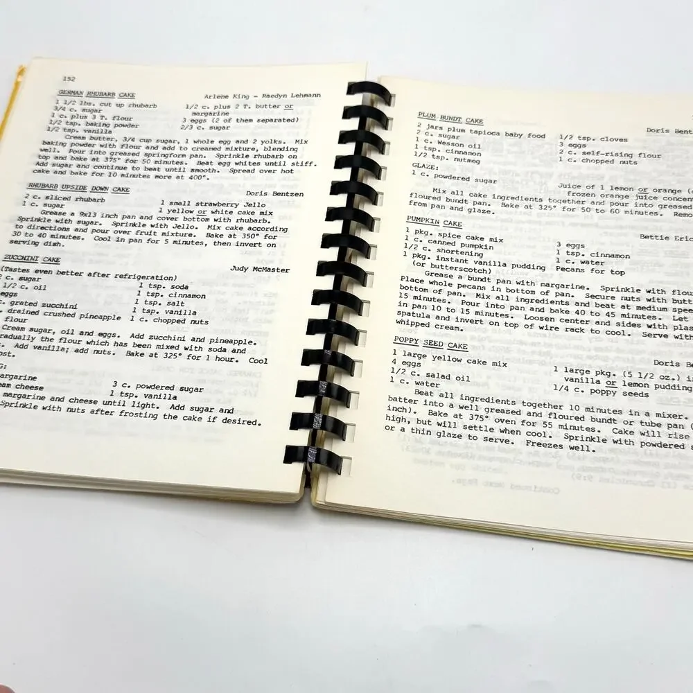 Vintage 1980s Helena Montana Lutheran Church Cookbook Recipes Bless This Food